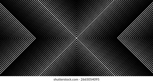Fondo azul oscuro. Fondo de presentación abstracto de curva de rayas de línea moderna.