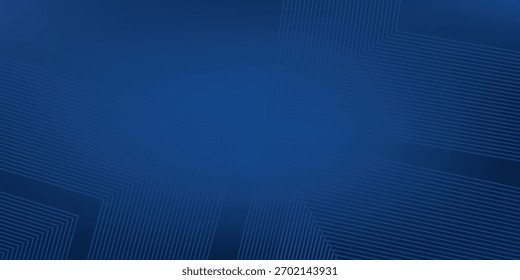 Dark blue background. Modern line stripes curve abstract presentation background. Luxury paper cut background. Abstract decoration, golden pattern, halftone gradients, 3d Vector illustration