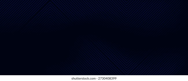 Fondo azul oscuro. Fondo de presentación abstracta de curva de rayas de línea moderna. Fondo de corte de papel de lujo.