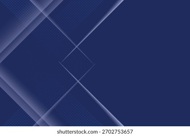 Dark blue background. Modern lines curves abstract presentation background. Fancy paper cut background. Abstract decoration

