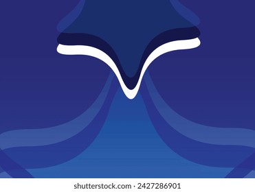 Dark blue background. Modern Logo Abstract Game Background. luxury background halftone gradient,