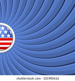 Dark blue background on the theme of July 4th