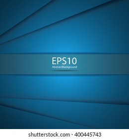 dark blue background overlap dimension vector illustration message board for text and message design modern website