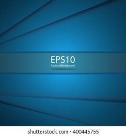 dark blue background overlap dimension vector illustration message board for text and message design modern website