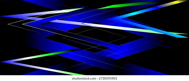 Fondo azul oscuro con rayas superpuestas. Ideal para Anuncio, póster, presentación, Web, etc. Ilustración vectorial