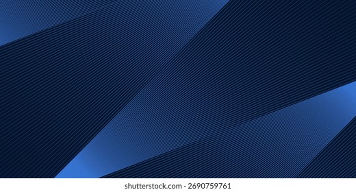 Um fundo azul escuro com um padrão de linhas paralelas, criando uma sensação de profundidade e movimento. As linhas são de espessura e cor variadas.