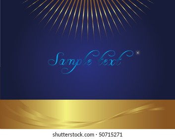 dark blue   background with patterns .Vector
