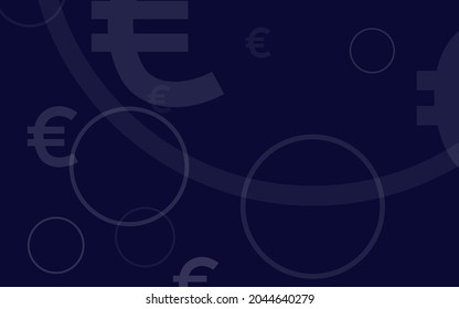 dark blue background, random minimalist abstract illustration vector for logo, card, banner, web and printing.