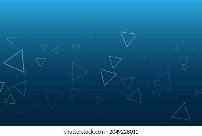 dunkelblauer Hintergrund, zufälliger minimalistischer abstrakter Vektorgrafik für Logo, Karte, Banner, Web und Druck.