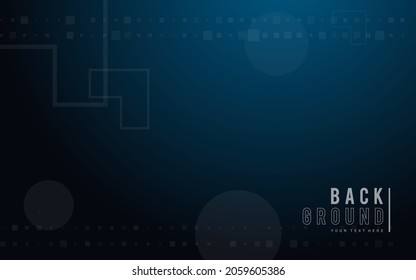 dark blue background, random minimalist abstract illustration vector for logo, card, banner, web and printing.
