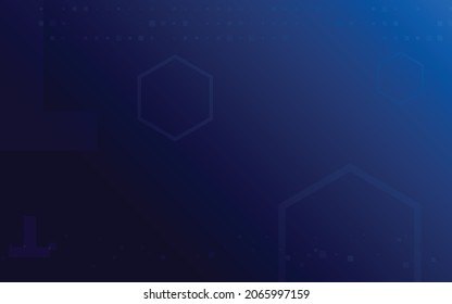 dark blue background, random minimalist abstract illustration vector for logo, card, banner, web and printing.
