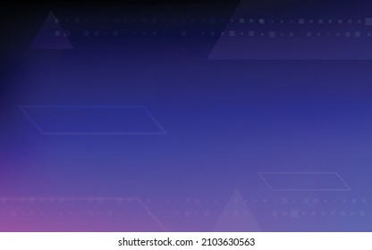 Dark blue background, random minimalist abstract illustration vector for logo, card, banner, web and printing.