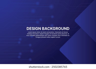 Dark blue background with shape modern. technology background