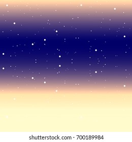 dark blue background with snowflake. vector illustration