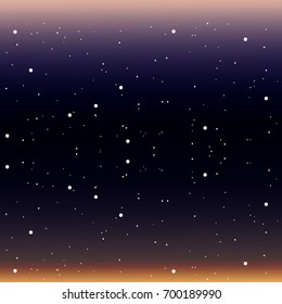 dark blue background with snowflake. vector illustration