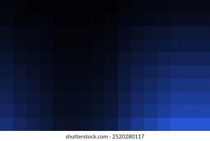 Dark blue background in square pattern