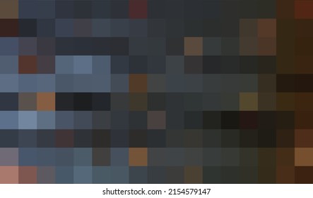 Dark blue background from squares. Abstract texture of square forms. A backing for your design or text, for presentation, magazines, fliers, annual reports, posters and business cards. 