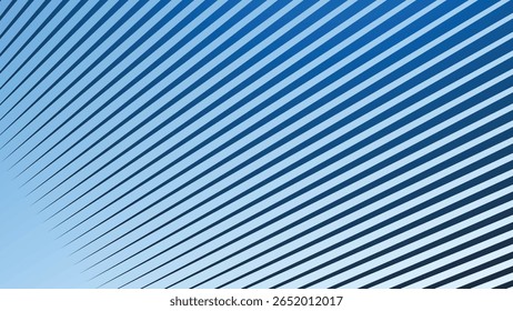 Fondo azul oscuro con patrón de línea rayada para proyectos de diseño modernos, elegantes y de Profesional