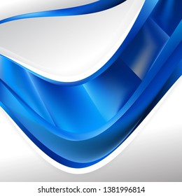 Dark Blue Background Template Graphic