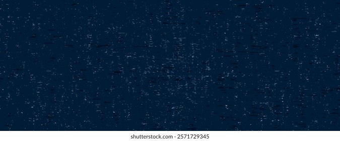 Dark blue background with a textured, speckled pattern. The background features a blue, distressed style with subtle variations. Aesthetic background vector. Blue background.