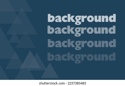 Dark blue background with triangular shapes