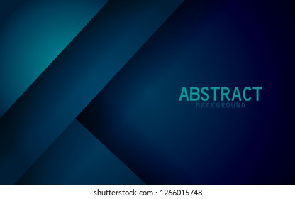 Dark blue background vector overlap layer