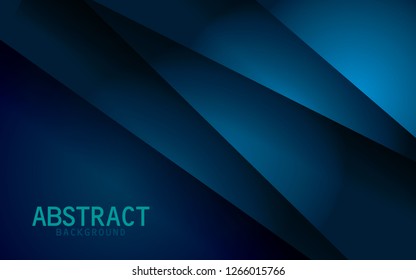 Dark blue background vector overlap layer