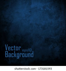 Dark blue background. Vector texture.