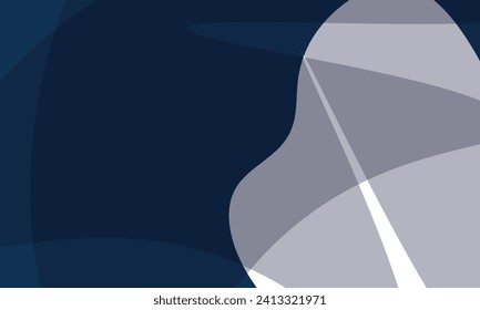 dark blue background with white design, isolated vector design