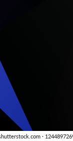 Dark blue banner with a combination of geometric shapes. Rectangular, vertical. Also can use as cover, simple background, phone Wallpaper. Vector illustration