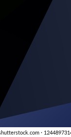 Dark blue banner with a combination of geometric shapes. Rectangular, vertical. Also can use as cover, simple background, phone Wallpaper. Vector illustration