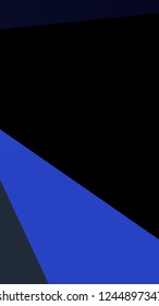 Dark blue banner with a combination of geometric shapes. Rectangular, vertical. Also can use as cover, simple background, phone Wallpaper. Vector illustration