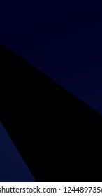 Dark blue banner with a combination of geometric shapes. Rectangular, vertical. Also can use as cover, simple background, phone Wallpaper. Vector illustration