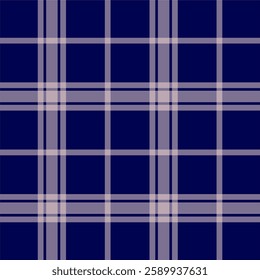 Dark blue and beige plaid. Tartan pattern Classic plaid design, perfect for textile, fashion, and graphic projects.