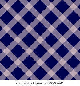 Dark blue and beige plaid. Tartan pattern Classic plaid design, perfect for textile, fashion, and graphic projects.