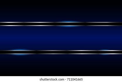 Dark Blue and Black Abstract Background - Science, Space