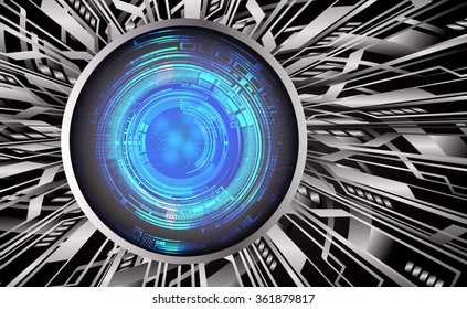 dark blue black Light Abstract Technology background for computer graphic website internet and business. circuit. illustration.digital. infographics. binary code. zero one. vector.eye 