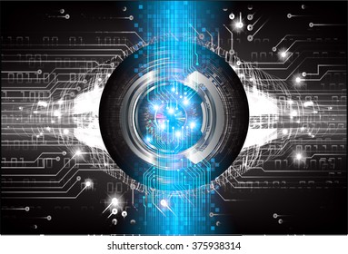 Dark blue black Light Abstract Technology background for computer graphic website internet and business. circuit. vector illustration. infographics. motion move blur.neon. pixel. eye scan virus