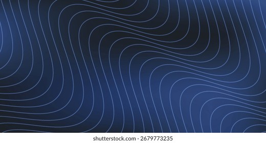 Pared de luz negra azul oscuro digital, Premium movimiento único elegante luz simple moderna