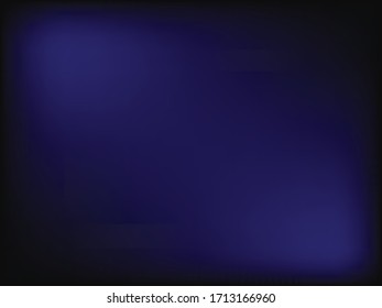 Fondo oscuro azul negro. Papel tapiz de gradiente gripal.