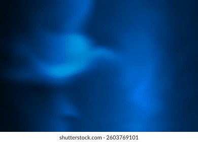 Dark blue blurred vector mesh background with lighter and black regions.