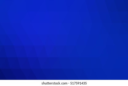 Dark blue blurry triangle pattern. Glitter abstract illustration with an elegant design. The textured pattern can be used for background.