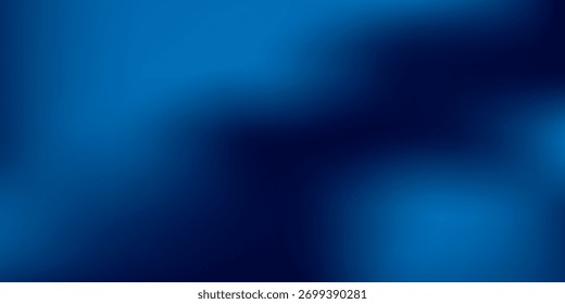 Gradiente azul oscuro y azul brillante con una mezcla suave, creando un fondo abstracto elegante y moderno.
