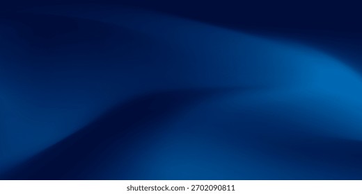 Azul oscuro y degradado azul brillante con mezcla suave, fondo abstracto moderno creativo.