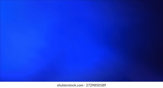 Gradiente azul escuro e azul brilhante com mistura suave, criando um plano de fundo abstrato moderno e elegante.