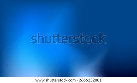 Dark blue and bright blue gradient with smooth blending, creating a sleek and modern abstract background.