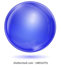 dark blue bubble