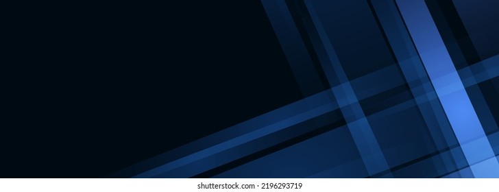Dark blue business presentation modern abstract background. Vector illustration