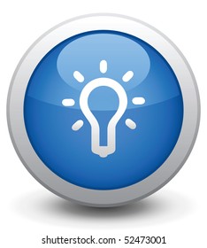 The dark blue button for a site web. A vector illustration, it is easy to edit and change.