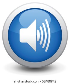 The dark blue button for a site web. A vector illustration, it is easy to edit and change.